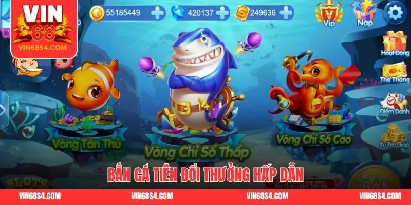 Bắn cá tiên đổi thưởng hấp dẫn