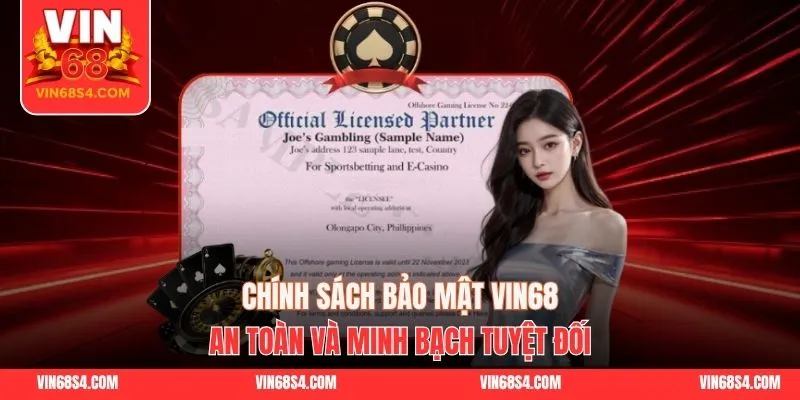 Chính Sách Bảo Mật VIN68 - An Toàn Và Minh Bạch Tuyệt Đối